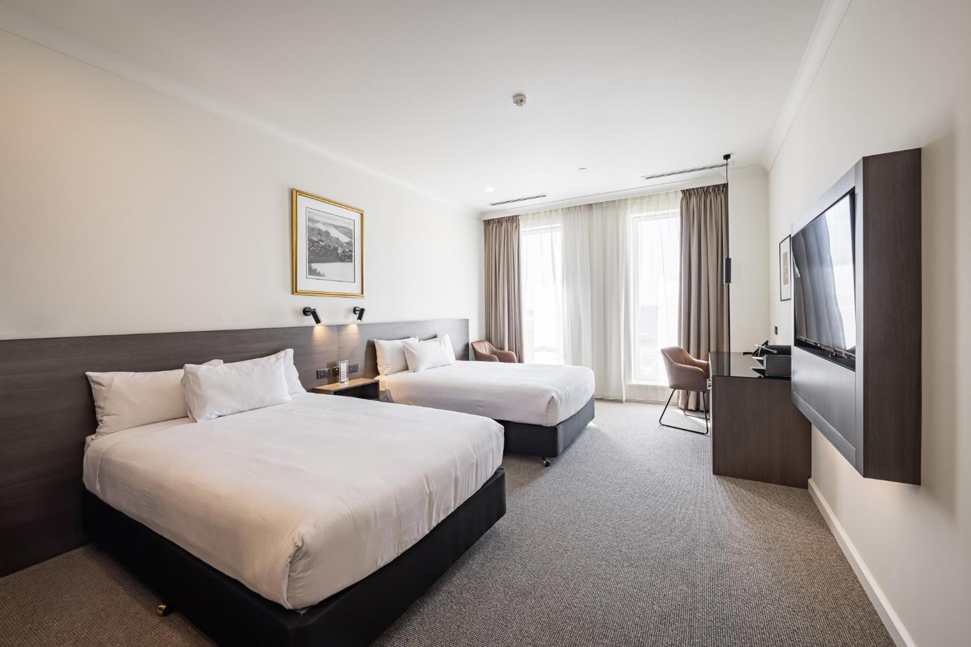 Premier-Zweibettzimmer mit Flussblick
